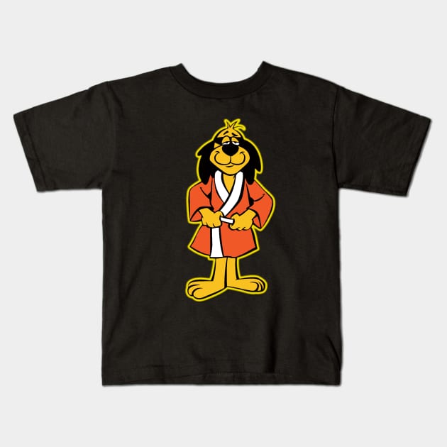 Hong Kong Phooey - Wise Master Kids T-Shirt by G. Patrick Colvin